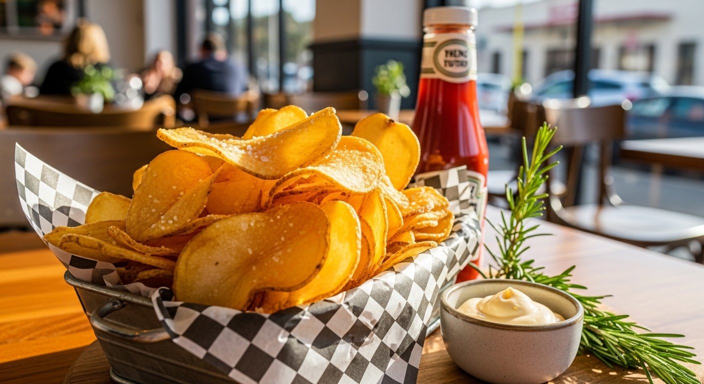 Golden Crispy Chips Perth Cafe Style