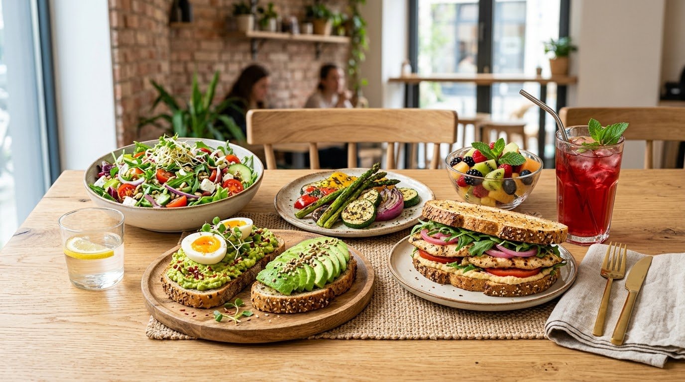 what makes a good cafe lunch