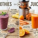 Smoothies vs Fresh Juice: What's the Real Difference?